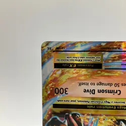M Charizard EX 13/108 Evolutions Holo Ultra Rare Pokemon Card LP - Image 4