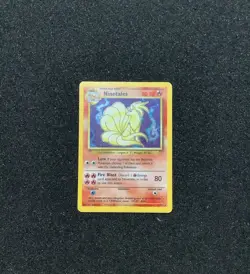 Pokemon TCG Ninetales Base Set 12/102 Holo 1999-2000 Wizards Base Set Holo Rare - Image 1
