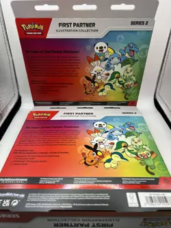 Pokemon TCG First Partner Illustration Collection Series 2 Lot Of 2 sealed - Image 2
