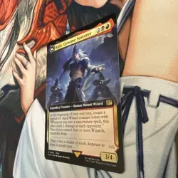 Kuja, Genome Sorcerer (Extended Art) #497 (NM) Final Fantasy FIN Magic MTG - Image 4