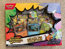Pokemon TCG Ascended Heroes First Partner Deluxe Pin Collection NEW SEALED - Image 1
