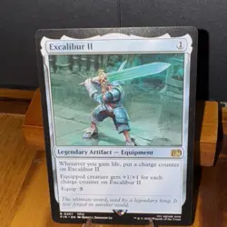 MTG Magic The Gathering Excalibur II FIN Rare Artifact Final Fantasy 0157 - Image 1