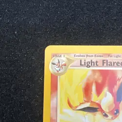 2002 Pokemon Light Flareon Neo Destiny 46/105 Uncommon - Image 2