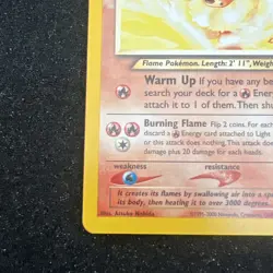 2002 Pokemon Light Flareon Neo Destiny 46/105 Uncommon - Image 5