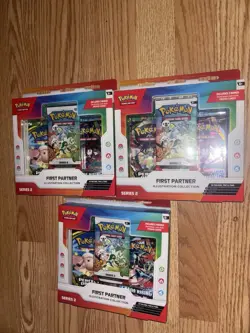 Pokemon TCG First Partner Illustration Collection Series 2 Lot of Three! (3) - Image 2