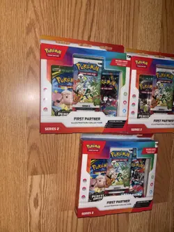 Pokemon TCG First Partner Illustration Collection Series 2 Lot of Three! (3) - Image 3
