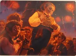 Bilbo, Retired Burglar #14/81 Art Cards LOTR MTG-NM - Image 1