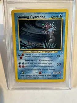 Pokemon Shining Gyarados Neo Revelation 65/64 Secret Rare Holo PSA 8 Unlimited - Image 2
