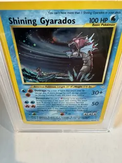 Pokemon Shining Gyarados Neo Revelation 65/64 Secret Rare Holo PSA 8 Unlimited - Image 4