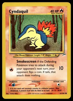 Cyndaquil [Neo Destiny 061/105] Unlimited Common Pokemon TCG - Image 1