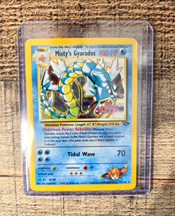 Misty's Gyarados Holo Rare 13/132 Gym Challenge 2000 English Unlimited - Image 1