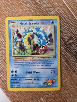 Misty's Gyarados Holo Rare 13/132 Gym Challenge 2000 English Unlimited - Image 3