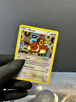 Eevee Black Star Promo Black & White Holo BW94 MP - Image 2