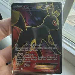 Pokemon Umbreon EX 119/124 Fates Collide Full Art Holo Ultra Rare - Image 1