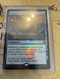 Impostor Syndrome 0034 MTG Marvel's Spider-Man FOIL M/NM - Image 1
