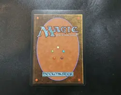 Fire Drake OFF CENTER MISCUT Magic The Gathering MTG The Dark Card LP - Image 3