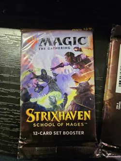 Magic The Gathering Strixhaven School of Mages 12 Card Booster Set 2021 NIP 2pk - Image 2