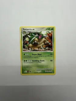 Pokemon TCG Torterra LV. 48 Platinum 29/127 Rare 2009 LP Card - Image 1