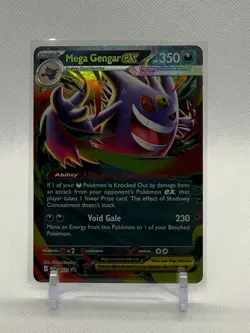 Mega Gengar #73 - ME: Mega Evolution Black Star Promo (MEP) Promo Pokemon Card - Image 1