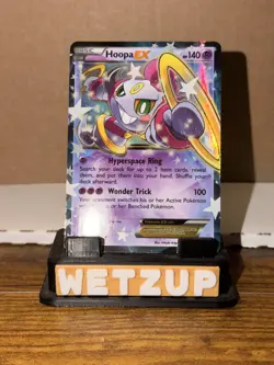 Pokemon TCG Hoopa EX XY85 Promo Holo LP - Image 1