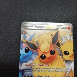 Pokemon TCG Flareon EX Full Art Holo Generation English Lightly Played rc28/rc32 - Image 4
