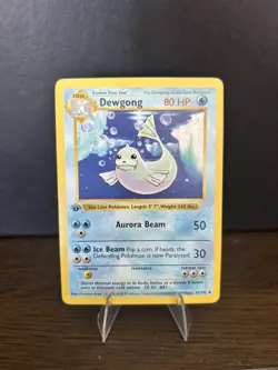 Dewgong 25/102 1st Edition Shadowless Base Set- Pokemon Card - Image 1
