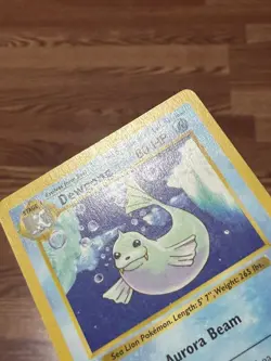 Dewgong 25/102 1st Edition- Shadowless-Base Set- Pokemon Card- 1999- WOTC - MP - Image 2