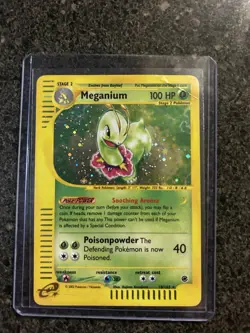 Pokemon Meganium 54/165 Expedition Reverse Holo Moderately Played - Image 1