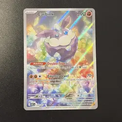 Carbink 242/217 Illustration Rare Ascended Heroes Pokemon Holo Near Mint - Image 1