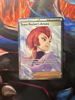 Pokemon TCG: Team Rocket's Ariana 237/182 SIR | Destined Rivals - Image 1