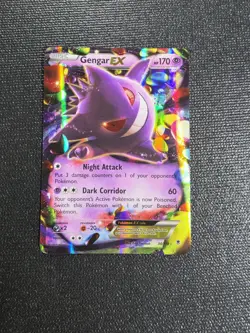 Pokemon TCG Gengar EX 170 HP Holo Ultra Rare XY Phantom Forces 34/119 - Image 3