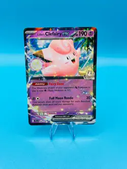Lillie's Clefairy EX - 056/159 - Pokemon TCG Journey Together - Near Mint - Image 1