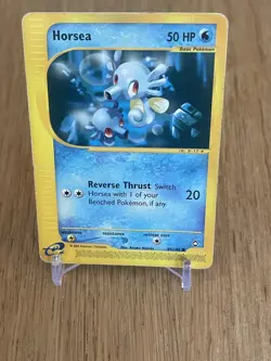 Pokemon TCG - Horsea 85/147 Aquapolis - Non Holo - 2002 - Image 1