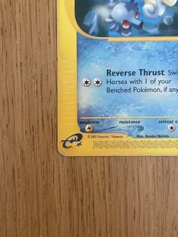 Pokemon TCG - Horsea 85/147 Aquapolis - Non Holo - 2002 - Image 5