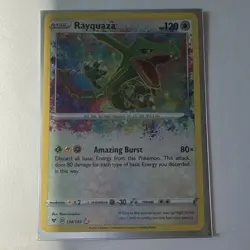 Rayquaza 138/185 Vivid Voltage Amazing Rare Holo Basic 120 HP ENG 2020 - Image 1