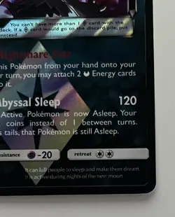 Pokemon TCG Darkrai Prism Star 77/156 SM Ultra Prism Prism Rare Holo ENG 160HP - Image 5