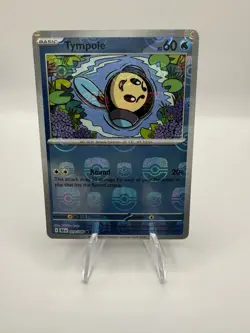 Pokemon TCG Tympole 019/086 Sv: Black Bolt Master Ball Pattern Holo - Image 1