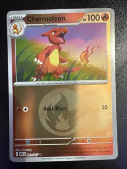 Charmeleon (Energy Symbol Pattern) (Reverse Holo) NM ME: Ascended Heroes Pokemon - Image 1