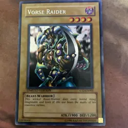 Yugioh Vorse Raider CT2-EN003 Secret Rare MP - Image 1