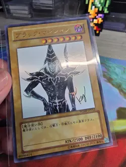 Yu-Gi-Oh Dark Magician WJMP-JP012 Ultra Promo 2008 US SELLER - Image 2