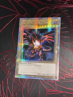 Red-Eyes Black Dragon (Quarter Century Secret Rare) Lc01-En006 QCR YUGIOH - Image 3