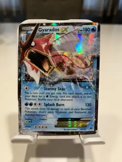Pokemon TCG XY Breakpoint Gyarados EX Ultra Rare Holo Card 26/122 - Image 2