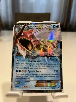 Pokemon TCG XY Breakpoint Gyarados EX Ultra Rare Holo Card 26/122 - Image 3