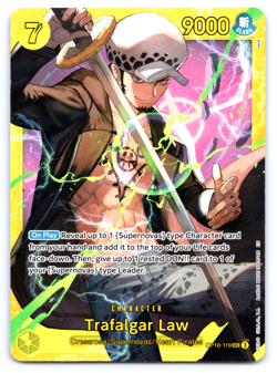 Trafalgar Law (119) FOIL SEC - Royal Blood (OP10) One Piece - Image 1