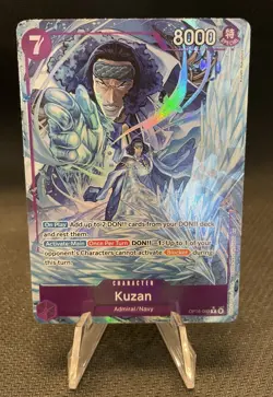 One Piece Kuzan Alt Art OP16 The Time of Battle OP16-063 Rare English - Image 1