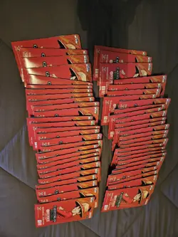 One Piece Carrying On His Will Sleeved Booster Packs - Sealed Lot of 10 - Image 1