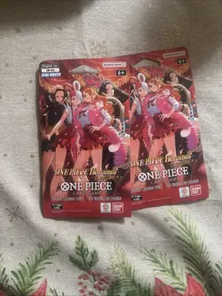 Lot Of 2 One Piece Tcg EB-03 Heroines Edition Sleeved Booster Packs English New! - Image 1