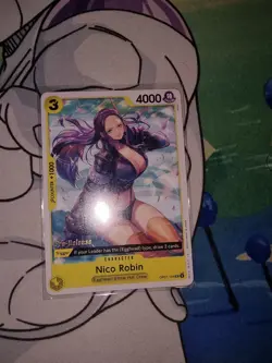 Nico Robin One Piece|OP07-104|Pre-Release Stamp|Near Mint - Image 1
