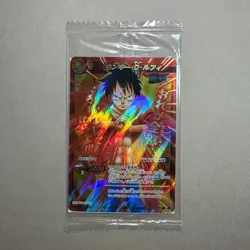 Monkey D. Luffy SEALED P OP 47 One Piece Miracle Battle Carddass Promo B487 LL - Image 1