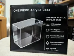One Piece Acrylic Case Premium Acrylic Display Case - Image 1
